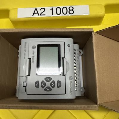 Allen-Bradley 2080-LC10-12AWA Micro810 PLC Controller 120V AC 12 I/O Module