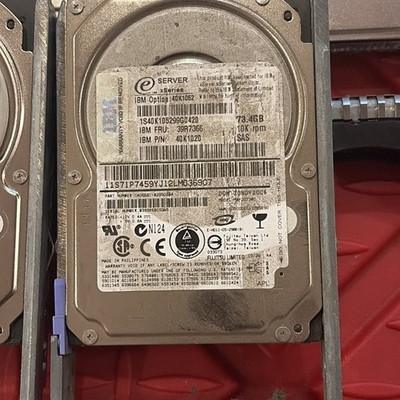 5 – IBM Xseries 40k1052 HUC101473CSS300 73GB 10K 3G SFF 2.5” SAS HARD DRIVE