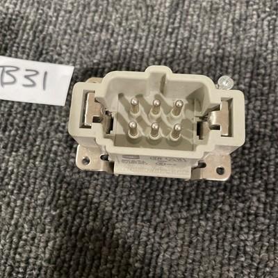 Harting HAN 6E-M-s Connector Plug 09 33 006 2601, 16A, 500V, 6kV 3 – No Box NOS