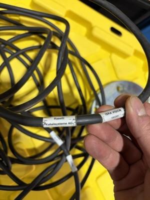 ISRA VISION AG SGS3D REV Unmarked 3 Cameras With Cable And Stand Typ Sensor 4.5