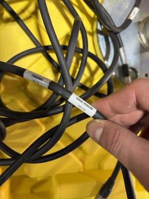 ISRA VISION AG SGS3D REV Unmarked 3 Cameras With Cable And Stand Typ Sensor 4.5