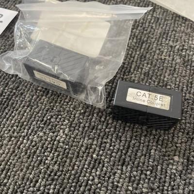 (2) MONOPRICE MP-C5U6RJ45B-BK Couping Connector PID 7283