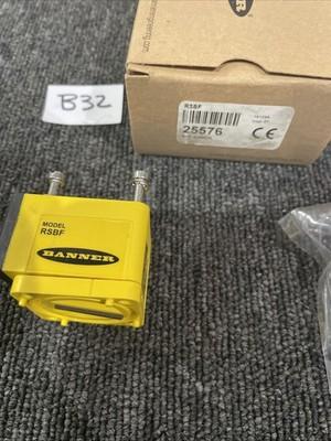 Banner RSBF 25576 Photoelectric Sensor Head For Maxi-Beam Sensors, New