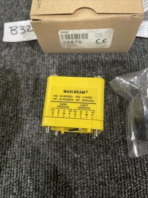Banner RSBF 25576 Photoelectric Sensor Head For Maxi-Beam Sensors, New