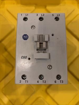 Allen Bradley 100-C60*00 Series B Contactor 3-pole 110/120V 100-C60D10 NOS
