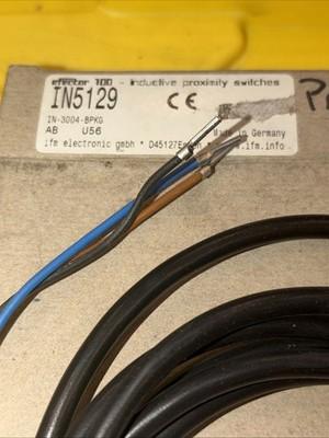 IFM IN5129 IN-3004-BPKG Proximity Switch Sensor 10…36 DC New #