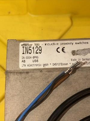 IFM IN5129 IN-3004-BPKG Proximity Switch Sensor 10…36 DC New #
