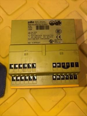 Pilz PNOZ 2VQ 24VDC 3N/O 1N/C 2N/O Safety Relay ID: 774013