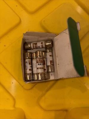 New Lot of 6 Littelfuse KLK-15 Fast Acting Fuse 15A 600V