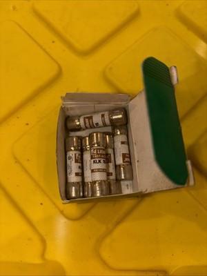 New Lot of 6 Littelfuse KLK-15 Fast Acting Fuse 15A 600V