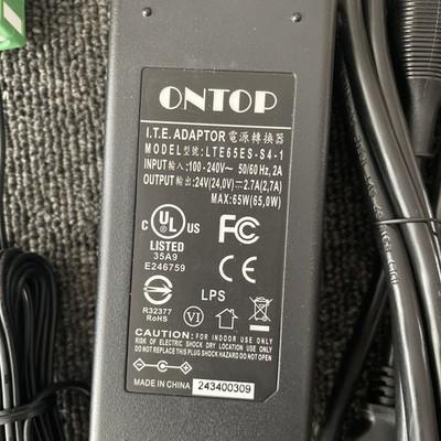 LTE65ES-S4-1 24V 2.7A AC Adapter Power Supply Charger