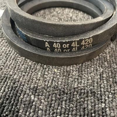 (2) D&D A40 OR 4L-420 PRIME 1/2″ X 42″ POWER DRIVE BELT