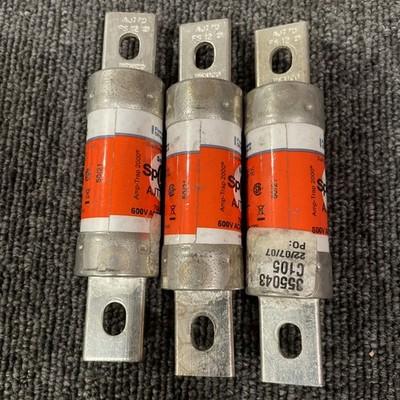 (3) Ferraz Shawmut AJT 70 70 Amp AJT70 Smart Spot Time Delay Fuse