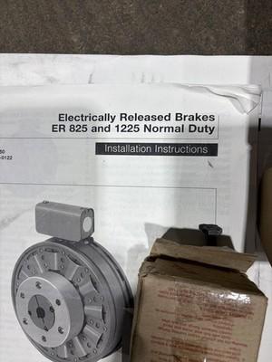 Warner Electric Electrically Released ER-825 and 1225 Normal Duty (626)