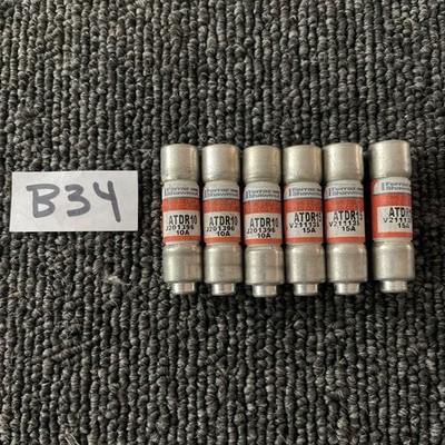 (6) FERRAZ SHAWMUT (3) ATDR15 + (3) ATDR10 TIME DELAY FUSE NOS