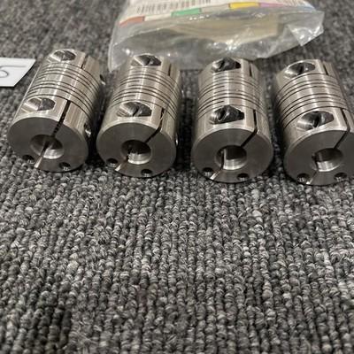 (4) Ruland FCR16-6-6-SS Coupling 6 Beam Clamp 3/8″ x 3/8″ Bore Size