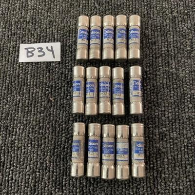 (15) EDISON MCL5 600V 5A FAST ACTING FUSE