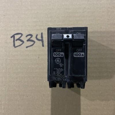 GE Dp-4525 2 Pole 100 Amp