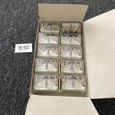 (10) OMRON LY4N-D2 RELAY 24VDC