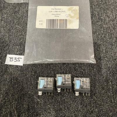 (3) Omron G2R-1-SND-24V DC Relay