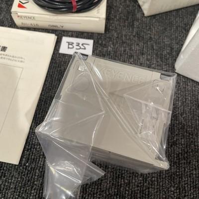 KEYENCE AS-440-05 OPTICAL FIBER AMPLIFIER + AH 416