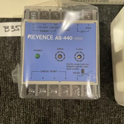 KEYENCE AS-440-05 OPTICAL FIBER AMPLIFIER