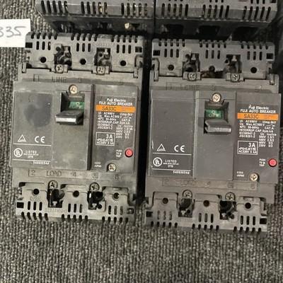 (5) FUJI ELECTRIC SA33C 20A 220VAC Breaker
