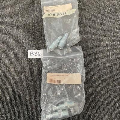 (4) 934937 CRT05-A5 Double Male Quick-Disconnect Coupling 254908