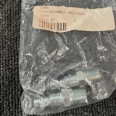 (4) 934937 CRT05-A5 Double Male Quick-Disconnect Coupling 254908