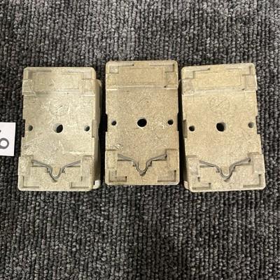 (3) ALLEN BRADLEY 700-HN100 SER. C RELAY BASE