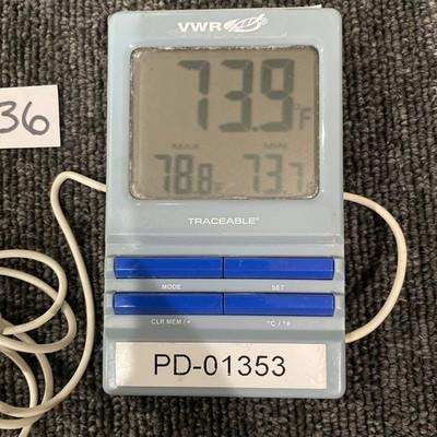 VWR 21800-066 Traceable Humidity/Temperature Monitor with Alarm