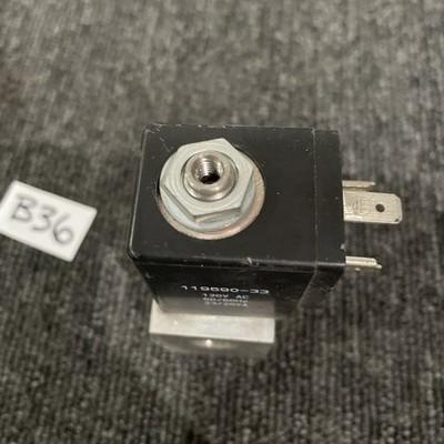 ARO CAT66P-120-A 3-Way 2-Position Solenoid Valve, 1/4″ NPT/120V, Black