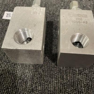 (2) Sun Hydraulics RBAC JCN ZRE IDD6-A2 Hydraulic Pressure Relief Valve