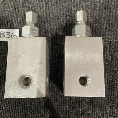 (2) Sun Hydraulics RBAC JCN ZRE IDD6-A2 Hydraulic Pressure Relief Valve