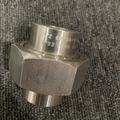 PENN Union Coupling Fitting, 3M 6000 1/2″ SP-83 SA182 F304/L