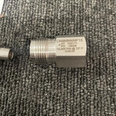 CN9MM4NF15 Medium-Pressure Cone and Thread to Female 15,000 PSI 316CW