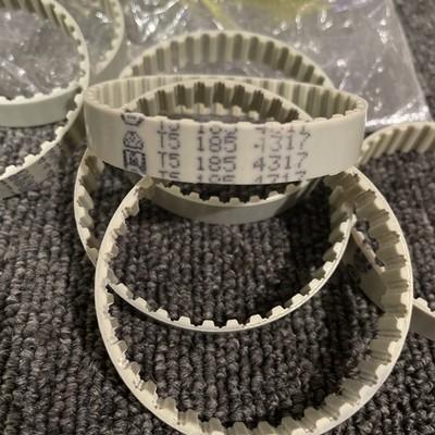7 Lot – T5-185-10 mcmaster carr 1679K441 Dust Free Timing Belt T5 Series