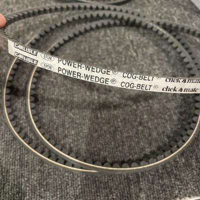 (6) Carlisle 3VX-850 SPZX2160 Power-Wedge Cog-Belt
