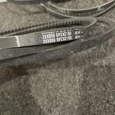 (6) Carlisle 3VX-850 SPZX2160 Power-Wedge Cog-Belt
