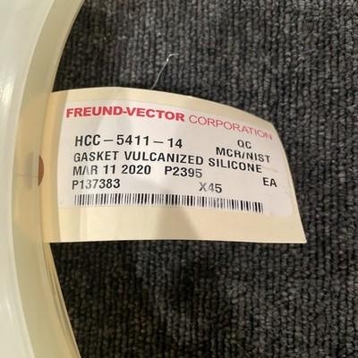 Freund Vector hcc-5411-12 Gasket Vulcanized Silicone