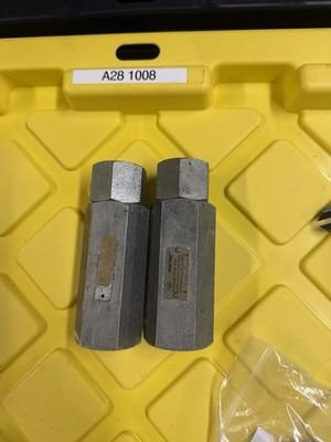 2 – RACINE FB1-X0KP-106N-7-10 HYDRAULIC CHECK VALVE 444-U3S