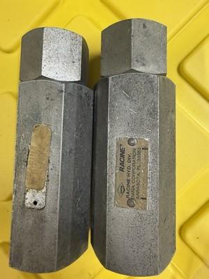 2 – RACINE FB1-X0KP-106N-7-10 HYDRAULIC CHECK VALVE 444-U3S