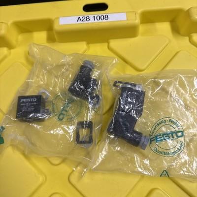 2-Festo MSFG-24/42-50/60 Solenoid Coil 24VDC/42VAC with Plug Kit 4527