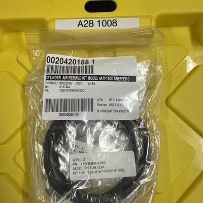 Sheffer Cylinder 726-0167-0400-0100Q 1″ X 4″ A Series Seal Kit(Pneumatic)