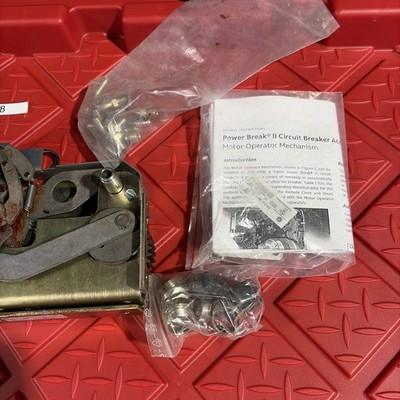 NEW GE POWER BREAK ll 2 CIRCUIT BREAKER 120V MOTOR OPERATOR SPE120 Cut Wires