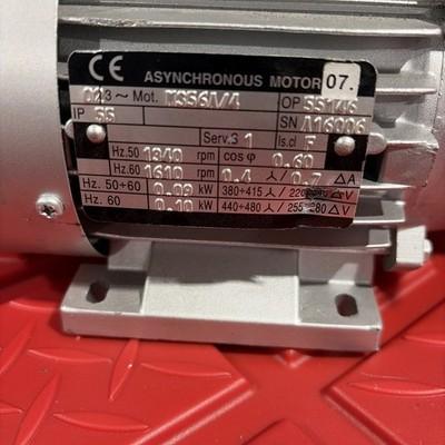 MS56A/4 Asynchronous Motor Ruhrgetriebe 1610 Max Rpm
