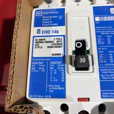 EATON CORPORATION EHD3030 / EHD3030 (NEW Different Box) 30 Amp