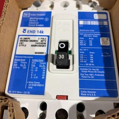 EATON CORPORATION EHD3030 / EHD3030 (NEW Different Box) 30 Amp