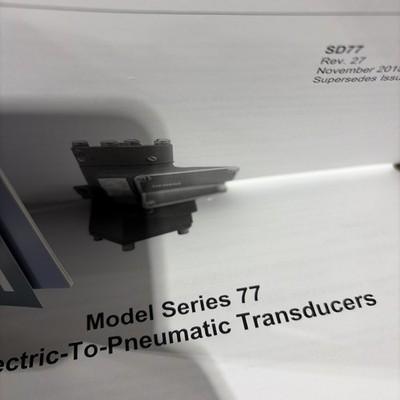 Siemens Industry 77-16 Transducer Module INPUT: 4-20 mA OUTPUT: 3-15 psig NOS