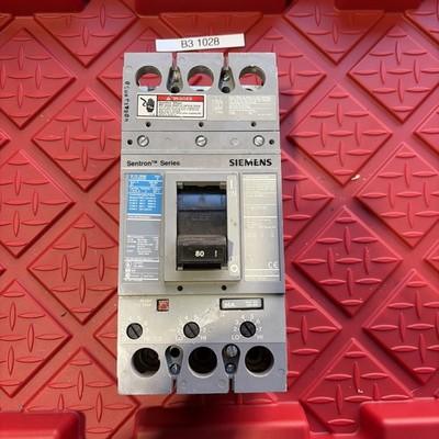 SIEMENS FXD63B080 3 Pole 80 Amp Circuit Breaker
